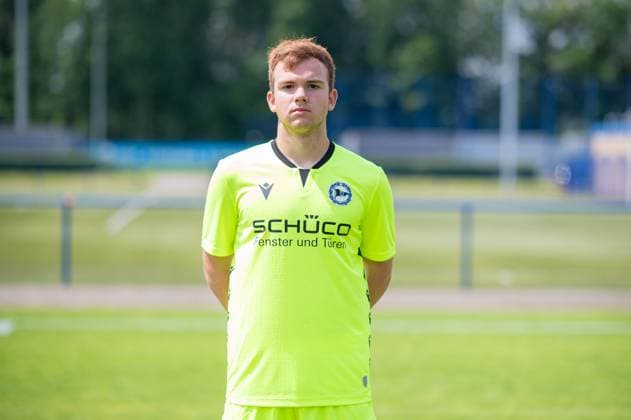 Artem Zaloha; DSC Arminia Bielefeld; 3. Liga, Porträttermin 2024 2025.