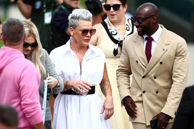 Pink Wimbledon Tennis Championships, Day 12, The All England Lawn Tennis and Croquet Club, London, UK - 12 Jul 2024  Copyright: xJamesxMarsh Shutterstockx 14581884bg