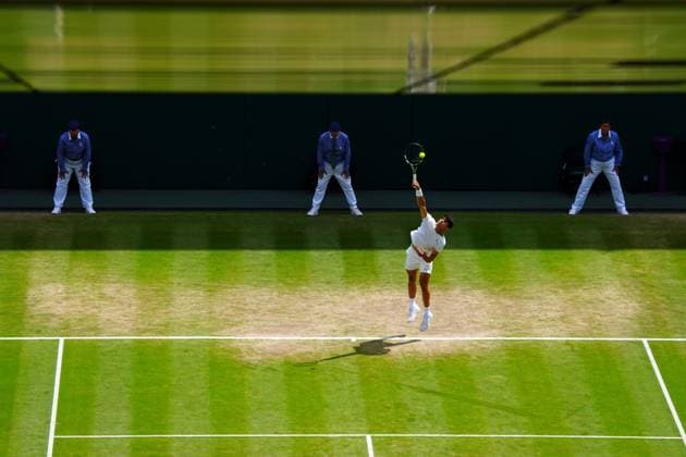 Carlos Alcaraz during his semi final match Wimbledon Tennis Championships, Day 12, The All England Lawn Tennis and Croquet Club, London, UK - 12 Jul 2024  Copyright: xJavierxGarcia Shutterstockx 14581882bb