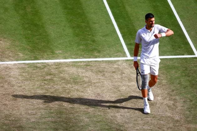 Novak Djokovic during his semi final match Wimbledon Tennis Championships, Day 12, The All England Lawn Tennis and Croquet Club, London, UK - 12 Jul 2024  Copyright: xJamesxMarsh Shutterstockx 14581884dv