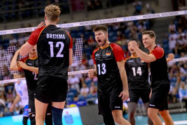 KRAKOW 12.07.2024 SIATKOWKA XXI MEMORIAL HUBERTA JERZEGO WAGNERA --- VOLLEYBALL XX1 HUBERT JERZY WAGNER MEMORIAL TOURNAMENT SLOWENIA - NIEMCY - SLOVENIA - GERMANY N Z ANTON BREHME RUBEN SCHOTT FOT. PAWEL PIOTROWSKI 400mm.pl NEWSPIX.PL --- Newspix.pl  20240712_PAP001