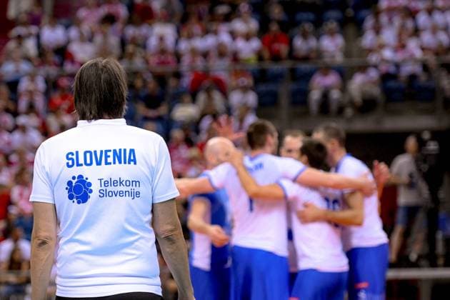 KRAKOW 12.07.2024 SIATKOWKA XXI MEMORIAL HUBERTA JERZEGO WAGNERA --- VOLLEYBALL XX1 HUBERT JERZY WAGNER MEMORIAL TOURNAMENT SLOWENIA - NIEMCY - SLOVENIA - GERMANY N Z GHEORGHE CRETU SLOWENIA FOT. PAWEL PIOTROWSKI 400mm.pl NEWSPIX.PL --- Newspix.pl  20240712_PAP010