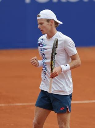 Tennis Herren ATP, Tennis Herren Tennis Herren Tour 500 European Open Hamburg, Hamburg Open ATP 500 2024 Qualifikationsrunde , 13.07.2024, Jesper de Jong jubelt Copyright: FernandoxSoares
