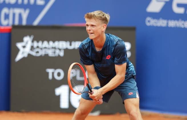 Tennis Herren ATP, Tennis Herren Tennis Herren Tour 500 European Open Hamburg, Hamburg Open ATP 500 2024 Qualifikationsrunde , 13.07.2024, Marvin Moeller (GER) Copyright: FernandoxSoares
