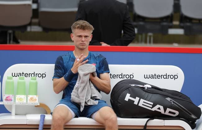 Tennis Herren ATP, Tennis Herren Tennis Herren Tour 500 European Open Hamburg, Hamburg Open ATP 500 2024 Qualifikationsrunde , 13.07.2024, Marvin Moeller (GER) Copyright: FernandoxSoares