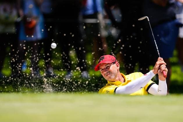 July 13, 2024, Cadiz, Cadiz, SPAIN: Sergio Garcia of Fireball team in action during day two of the LIV Golf Andalucia at Golf Club Royal of Valderrama on July 13, 2024 in Cadiz, Spain. Cadiz SPAIN - ZUMAa181 20240713_zaa_a181_007 Copyright: xJoaquinxCorcherox