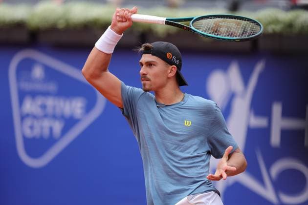 Tennis Herren ATP, Tennis Herren Tennis Herren Tour 500 European Open Hamburg, Hamburg Open ATP 500 2024 Qualifikationsrunde , 13.07.2024, Marko Topo ( GER) Copyright: FernandoxSoares