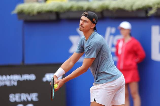 Tennis Herren ATP, Tennis Herren Tennis Herren Tour 500 European Open Hamburg, Hamburg Open ATP 500 2024 Qualifikationsrunde , 13.07.2024, Marko Topo ( GER) Copyright: FernandoxSoares