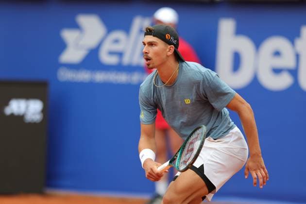 Tennis Herren ATP, Tennis Herren Tennis Herren Tour 500 European Open Hamburg, Hamburg Open ATP 500 2024 Qualifikationsrunde , 13.07.2024, Marko Topo ( GER) Copyright: FernandoxSoares