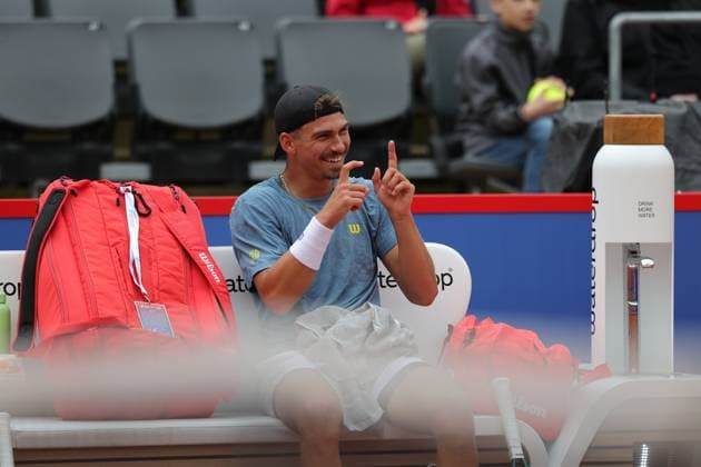Tennis Herren ATP, Tennis Herren Tennis Herren Tour 500 European Open Hamburg, Hamburg Open ATP 500 2024 Qualifikationsrunde , 13.07.2024, Marko Topo ( GER) Copyright: FernandoxSoares