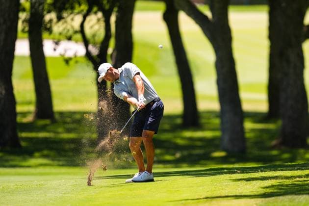 July 13, 2024, Cadiz, Cadiz, SPAIN: Lucas Herbert of Ripper team in action during day two of the LIV Golf Andalucia at Golf Club Royal of Valderrama on July 13, 2024 in Cadiz, Spain. Cadiz SPAIN - ZUMAa181 20240713_zaa_a181_108 Copyright: xJoaquinxCorcherox