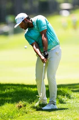 July 13, 2024, Cadiz, Cadiz, SPAIN: Sebastian Munoz of Torque team in action during day two of the LIV Golf Andalucia at Golf Club Royal of Valderrama on July 13, 2024 in Cadiz, Spain. Cadiz SPAIN - ZUMAa181 20240713_zaa_a181_138 Copyright: xJoaquinxCorcherox