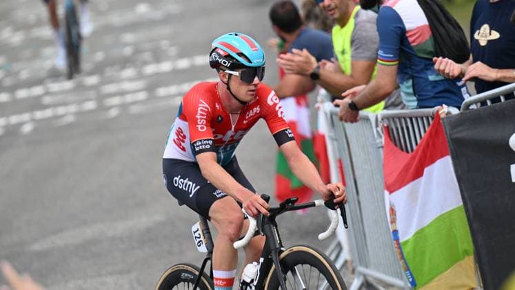 13-07-2024 Tour De France; Tappa 14 Pau - Saint Lary Soulan; 2024, Lotto - Dstny; Van Gils, Maxim; Saint Lary Soulan; 