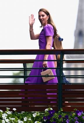 Catherine Princess of Wales and Princess Charlotte Wimbledon Tennis Championships, Day 14, The All England Lawn Tennis and Croquet Club, London, UK - 14 Jul 2024  Copyright: xJamesxMarsh Shutterstockx 14584815c