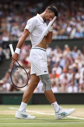 Novak Djokovic of Serbia Wimbledon Tennis Championships, Day 14, The All England Lawn Tennis and Croquet Club, London, UK - 14 Jul 2024  Copyright: xEllaxLing Shutterstockx 14584816t