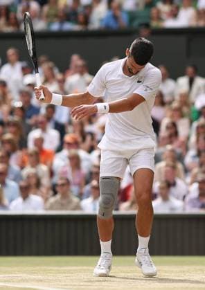 Novak Djokovic of Serbia Wimbledon Tennis Championships, Day 14, The All England Lawn Tennis and Croquet Club, London, UK - 14 Jul 2024  Copyright: xEllaxLing Shutterstockx 14584816y
