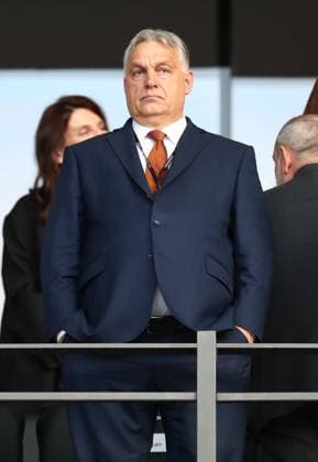 14.07.2024, xtgx, Fussball EM 2024 Finale, Spanien - England emspor, v.l. Viktor Orban, Ministerpräsident von Ungarn (UEFA REGULATIONS PROHIBIT ANY USE OF PHOTOGRAPHS as IMAGE SEQUENCES and or QUASI-VIDEO) Berlin