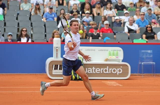 Tennis Herren ATP, Tennis Herren Tennis Herren Tour 500 European Open Hamburg, Hamburg Open ATP 500 2024 Qualifikationsrunde , 14.07.2024, Ugo Blanchet (FRA) Copyright: FernandoxSoares