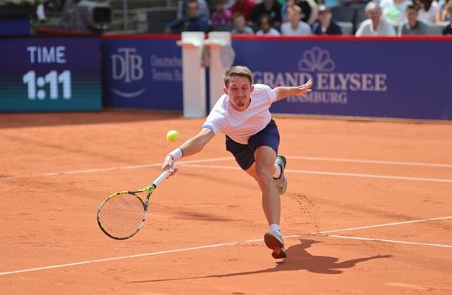 Tennis Herren ATP, Tennis Herren Tennis Herren Tour 500 European Open Hamburg, Hamburg Open ATP 500 2024 Qualifikationsrunde , 14.07.2024, Ugo Blanchet (FRA) Copyright: FernandoxSoares