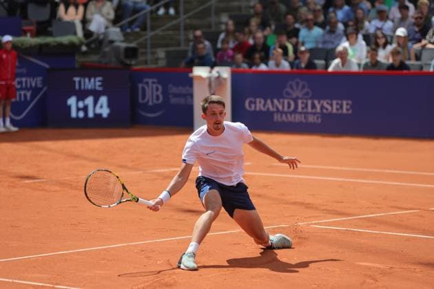 Tennis Herren ATP, Tennis Herren Tennis Herren Tour 500 European Open Hamburg, Hamburg Open ATP 500 2024 Qualifikationsrunde , 14.07.2024, Ugo Blanchet (FRA) Copyright: FernandoxSoares