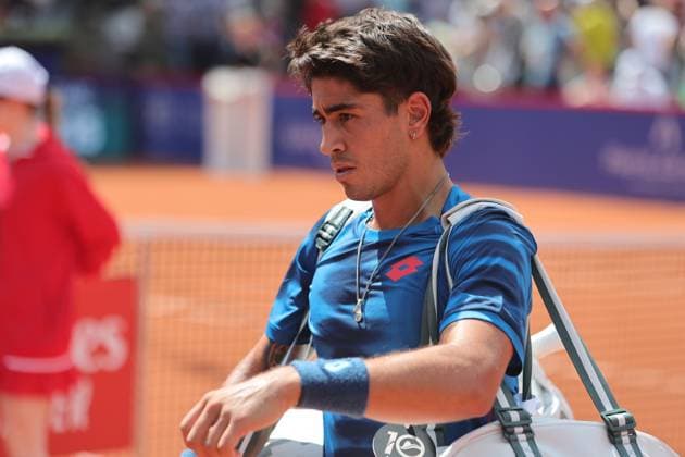 Tennis Herren ATP, Tennis Herren Tennis Herren Tour 500 European Open Hamburg, Hamburg Open ATP 500 2024 Qualifikationsrunde , 14.07.2024, Francisco Comesana (ARG) Copyright: FernandoxSoares