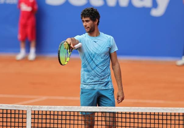 Tennis Herren ATP, Tennis Herren Tennis Herren Tour 500 European Open Hamburg, Hamburg Open ATP 500 2024 Qualifikationsrunde , 14.07.2024, Aziz Dougaz (TUN) Copyright: FernandoxSoares