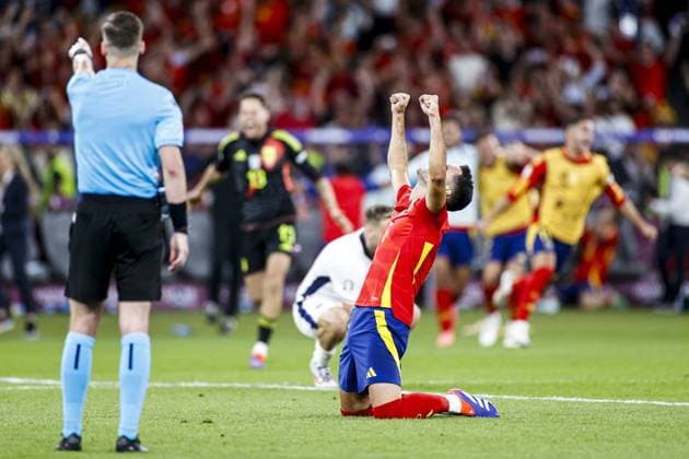 BERLIN, 14-07-2024, Olympia Stadium , European Football Championship Euro2024, final match no.51 between Spain and England. Spain wins Euro 2024 Spain - England (Euro2024)  x25760832x Copyright: