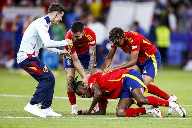 BERLIN, 14-07-2024, Olympia Stadium , European Football Championship Euro2024, final match no.51 between Spain and England. Spain wins Euro 2024 Spain - England (Euro2024)  x25760889x Copyright: