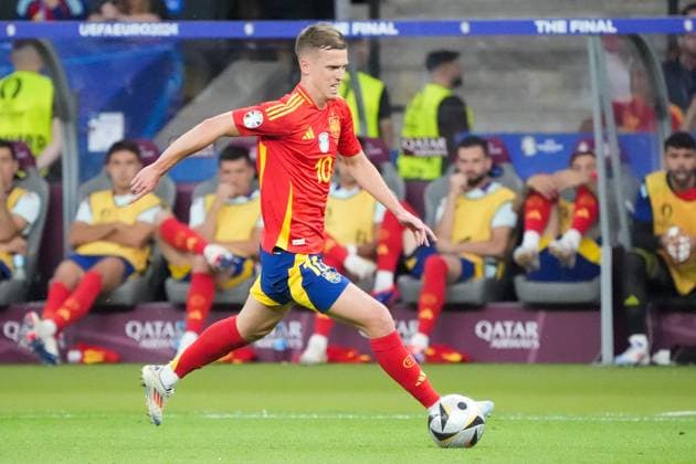 Dani Olmo (Spanien Spain, 10) - Berlin 14.07.2024: Spanien vs. England, M51, EURO2024 Finale, Olympiastadion Berlin