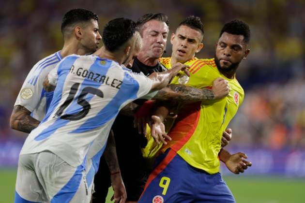 ARGENTINA VS COLOMBIA Fecha: 15 07 2024 FINAL COPA AMERICA ESTADOS UNIDOS