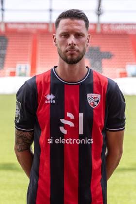 Ryan Malone (16, FCI) ; FC Ingolstadt 04; 3.Liga, Porträttermin 2024 2025, ; FC Ingolstadt 04 Saison 2024 2025 photoshoot, Headshot, Porträt, Vorstellung, Präsentation, Pressetermin, Fußball, GER
