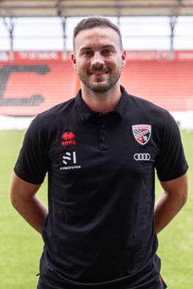Marcel Posselt (Teamkoordinator); FC Ingolstadt 04; 3.Liga, Porträttermin 2024 2025, ; FC Ingolstadt 04 Saison 2024 2025 photoshoot, Headshot, Porträt, Vorstellung, Präsentation, Pressetermin, Fußball, GER
