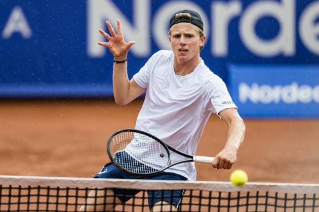 240715 William Rejchtman Vinciguerra of Sweden during day 1 of the Nordea Open on July 15, 2024 in Bastad. Photo: Niclas Jönsson BILDBYRAN COP 273 NO0282 tennis ATP, Tennis Herren 250 nordea open day 1 bbeng Copyright: NICLASxJÖNSSON BB240715NO007