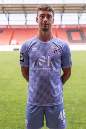 Torwart Maurice Dehler (46, FCI); FC Ingolstadt 04; 3.Liga, Porträttermin 2024 2025, ; FC Ingolstadt 04 Saison 2024 2025 photoshoot, Headshot, Porträt, Vorstellung, Präsentation, Pressetermin, Fußball, GER
