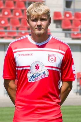 Halle, Deutschland 15. Juli 2024: Regionalliga Nordost Teamfoto - 2024 2025 - Hallescher FC Im Bild: Robin Friedrich (Halle) Leuna Chemie Stadion Sachsen-Anhalt Copyright: xFotostandx xBallaschx