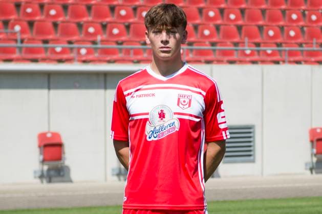 Halle, Deutschland 15. Juli 2024: Regionalliga Nordost Teamfoto - 2024 2025 - Hallescher FC Im Bild: Soeren Acker (Halle) Leuna Chemie Stadion Sachsen-Anhalt Copyright: xFotostandx xBallaschx