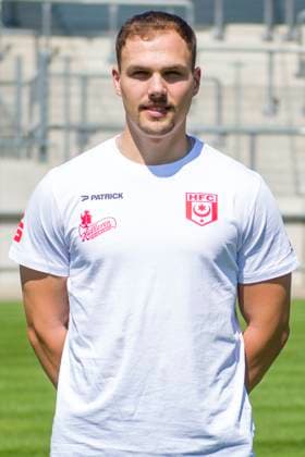 Halle, Deutschland 15. Juli 2024: Regionalliga Nordost Teamfoto - 2024 2025 - Hallescher FC Im Bild: Physiotherapeut Denis Hasenbek (Halle) Leuna Chemie Stadion Sachsen-Anhalt Copyright: xFotostandx xBallaschx