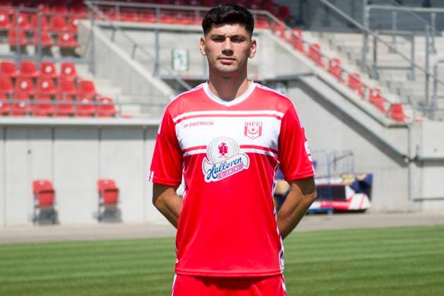 Halle, Deutschland 15. Juli 2024: Regionalliga Nordost Teamfoto - 2024 2025 - Hallescher FC Im Bild: Burim Halili (Halle) Leuna Chemie Stadion Sachsen-Anhalt Copyright: xFotostandx xBallaschx