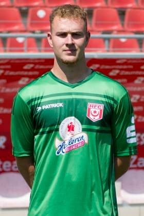 Halle, Deutschland 15. Juli 2024: Regionalliga Nordost Teamfoto - 2024 2025 - Hallescher FC Im Bild: Torhueter Luca Bendel (Halle) Leuna Chemie Stadion Sachsen-Anhalt Copyright: xFotostandx xBallaschx