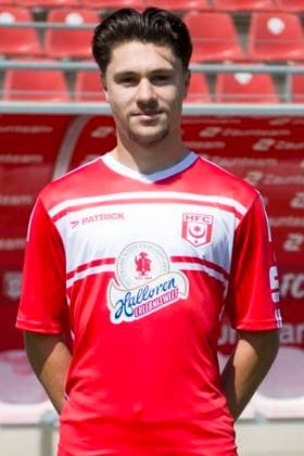 Halle, Deutschland 15. Juli 2024: Regionalliga Nordost Teamfoto - 2024 2025 - Hallescher FC Im Bild: Luka Vujanic (Halle) Leuna Chemie Stadion Sachsen-Anhalt Copyright: xFotostandx xBallaschx