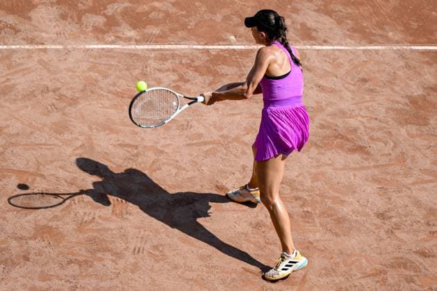 Budapest: Elina Avanesyan during the single match of WTA250 Hungarian Gran Prix Tennis on 15th July 2024 at Romai Teniszakademia, Budapest, Hungary International Tennis match - WTATOUR Magdalena Frech Vs Elina Avanesyan  - ZUMAp169 20240715_zsa_p169_056 Copyright: xVincenzoxOrlando IPAxSportx