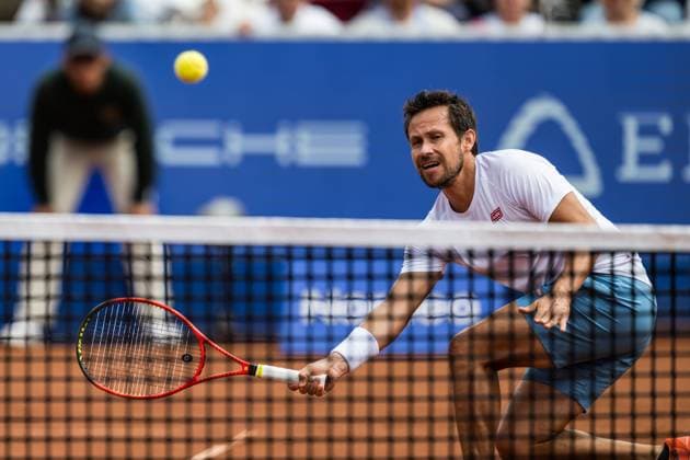 240715 Miguel Reyes-Varela of Mexico during day 1 of the Nordea Open on July 15, 2024 in Bastad. Photo: Niclas Jönsson BILDBYRAN COP 273 NO0282 tennis ATP, Tennis Herren 250 nordea open day 1 bbeng Copyright: NICLASxJÖNSSON BB240715NO098