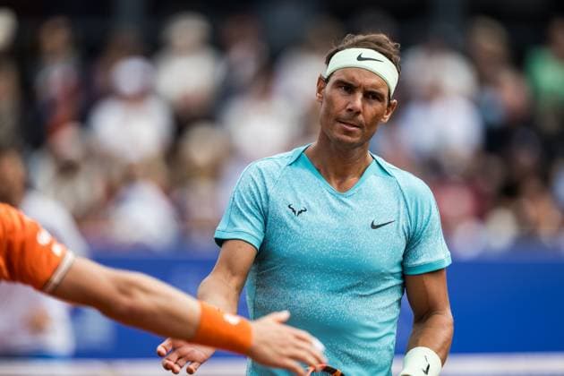 240715 Rafael Nadal of Spain during day 1 of the Nordea Open on July 15, 2024 in Bastad. Photo: Niclas Jönsson BILDBYRAN COP 273 NO0282 tennis ATP, Tennis Herren 250 nordea open day 1 bbeng Copyright: NICLASxJÖNSSON BB240715NO100