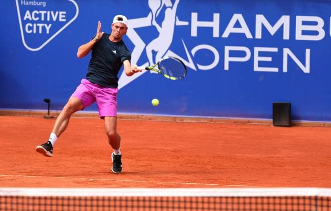 15.07.2024, xcex, GER, Hamburg, Rothenbaum, Hamburg Open ATP, Tennis Herren 500 Tour Tournament, Center Court, Maximilian Marterer (GER)