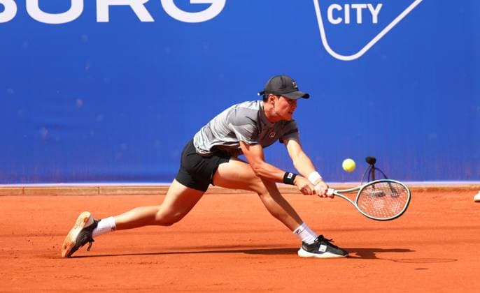 15.07.2024, xcex, GER, Hamburg, Rothenbaum, Hamburg Open ATP, Tennis Herren 500 Tour Tournament, Center Court, Soonwoo Kwon (KOR)