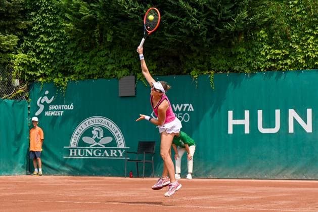 Nadia Podoroska (ARG) during the single match vs. Eva Lys (GER) at the WTA250 Hungarian Gran Prix Tennis on 16th July 2024 at Romai Teniszakademia, Budapest, Hungary  Copyright: xVincenzoxOrlando IPAxSportx xipax xx IPA_48031178 IPA_Agency_IPA48031178