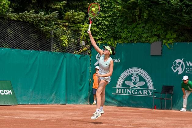 International Tennis match - WTATOUR Day 4 Round of 32 Eva Lys (GER) during the single match vs. Nadia Podoroska (ARG) at the WTA250 Hungarian Gran Prix Tennis on 16th July 2024 at Romai Teniszakademia, Budapest, Hungary Budapest Hungary  Copyright: xIPAxSport ABACAx