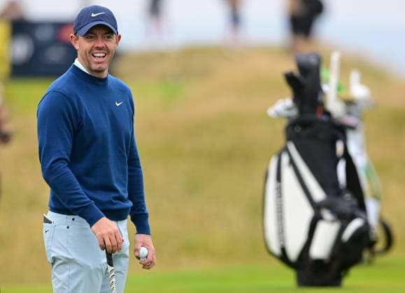 Rory McIlroy on the 3rd Green The British Open Championship, Practice, Golf, Royal Troon, Troon, UK - 16 July 2024  Copyright: xGreigxCowie Shutterstockx 14587991f
