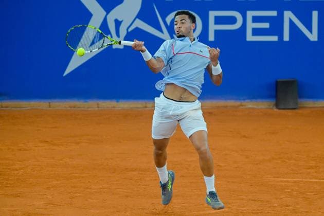 Arthur Fils FRA 16.07.2024 Tennis Hamburg Open, ATP, Tennis Herren 500, Tennis-Stadion Am Rothenbaum, Hamburg, HH Germany