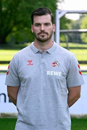 Athletik-Trainer Max Weuthen; 1. FC Köln; 2.BL, Porträttermin 2024 2025